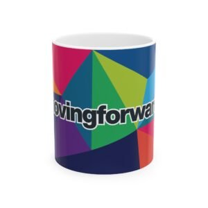 Colorful Motivational Ceramic Mug - Perfect Gift for Life Coaches, Graduations, Birthdays, Inspirational Home Decor, Tea Lovers